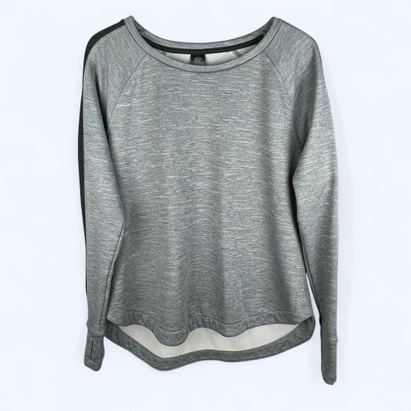 Champion C9 Women's Sweatshirt Gray Black Large Long Back Athleisure - Picture 1 of 5